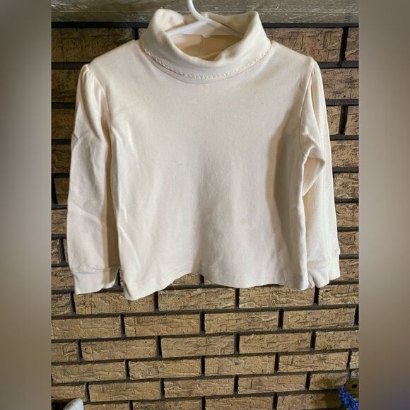 ‎Vintage ivory turtle neck long sleeve - Picture 1 of 5